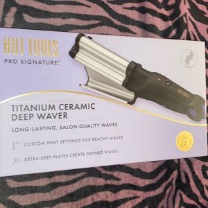 Pre-owned, Titanium Ceramic Deep Waver (used once)